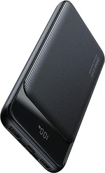 Actual product image Usams US-CD198 3 Ports Digital Display Power Bank 10000mAh-- XY Series (10000 mAh, 10 W, 10 Wh)