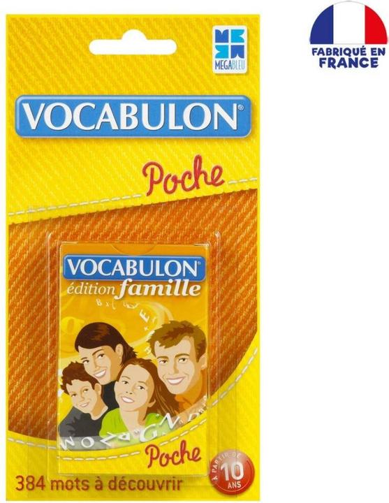 Image du produit Megableu Pocket Vocabulon Famille (Français)