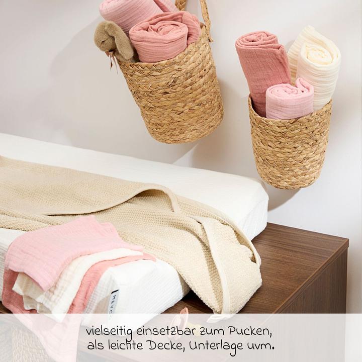 Productafbeelding Meyco pre-washed musselin mullwindeln (70 cm, 70 cm)