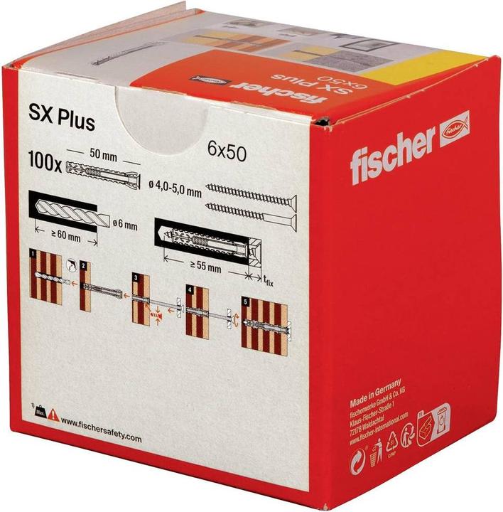 Actual product image Fischer Cheville à expansion (100 pcs.)