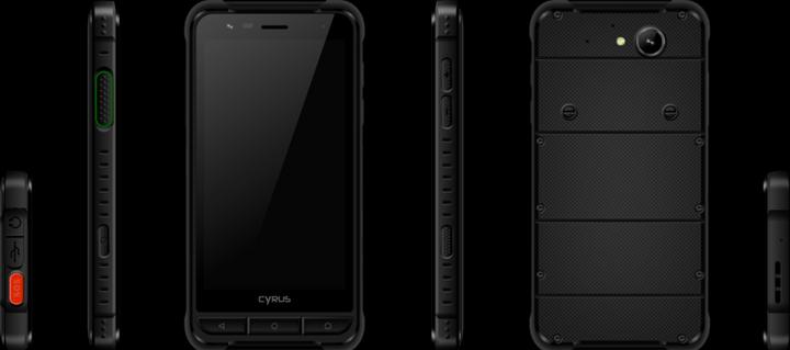 Actual product image Cyrus CS22 XA (16 GB, Black, 4.70", Dual SIM, 13 Mpx, 3G)