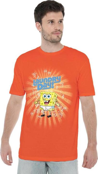 Immagine prodotto Spongebob Squarepants Laundry Day! Maglietta Uomo (4XL)