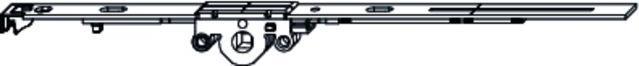 Actual product image Maco MM DK gearbox fixed DM 15 mm FFH 431-660 mm silver (201732)