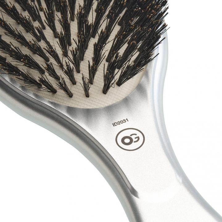 Image du produit Olivia Garden Expert Care Ovale poils de sanglier argentés