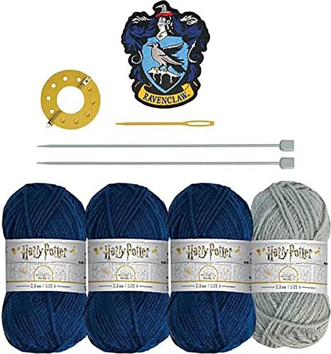 Image du produit Thumbs Up Kit à tricot Harry Potter pour bonnet Ravenclaw