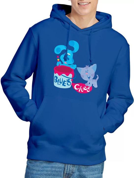 Immagine prodotto Blue´s Clues Blue's Clues Paint It! Felpa con Cappuccio Uomo (L)