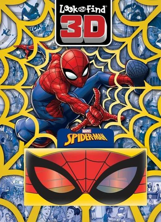 Produktbild Marvel Spider Man Look & Find 3D (Englisch, P I Kids, 2024)