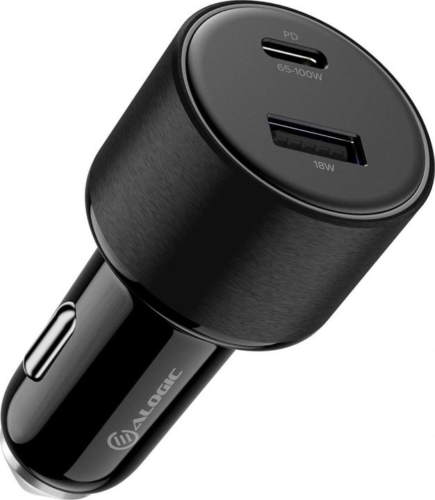Alogic Positioner car 100W USB-C+USB-A +USB-C to USB-A cable