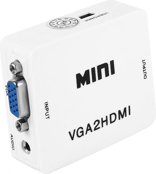 JTI VGA-zu-HDMI-Videokonverter-Adapter 720p 1080p