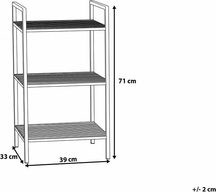 Actual product image Beliani Yukon (39 x 33 x 71 cm)