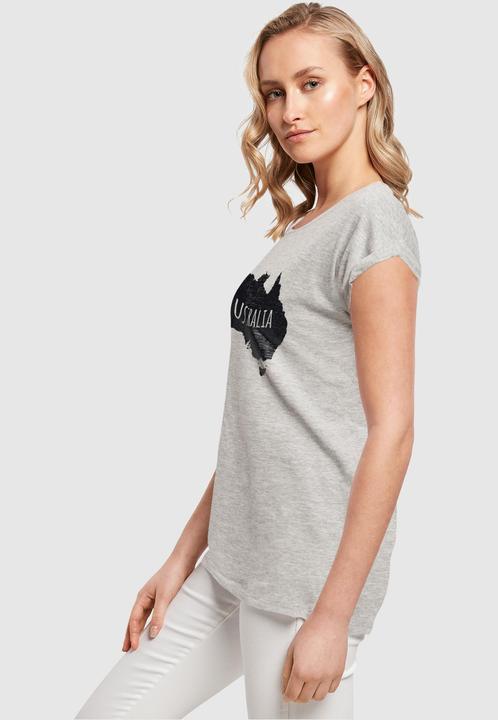 Actual product image Merchcode Ladies Australia Extended Shoulder Tee - 113109 (M)