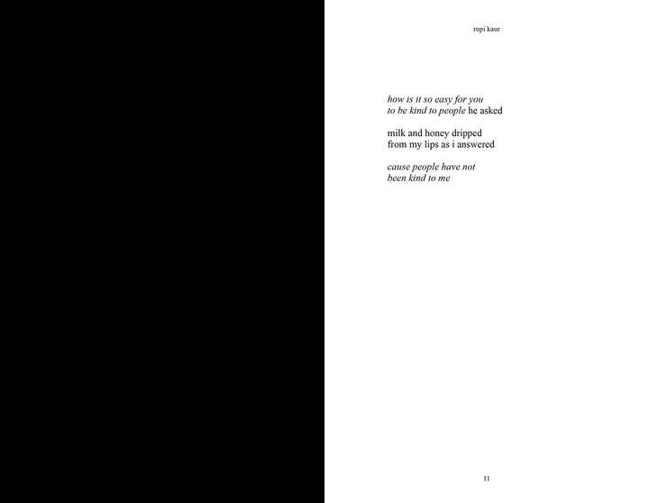 Produktbild Milk and Honey (Englisch, Rupi Kaur, 2015)