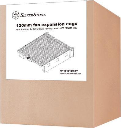 Actual product image Silverstone SST-G11910160-RT Expansion cage for 120mm fan