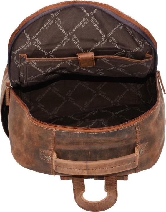 Image du produit Greenland Nature Montenegro Sac à dos en cuir 40 cm pour ordinateur portable (19 l)