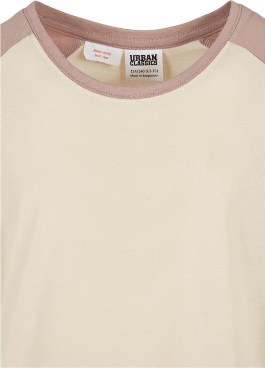 Actual product image Urban Classics Girls Contrast Raglan Tee - 17190 (122)