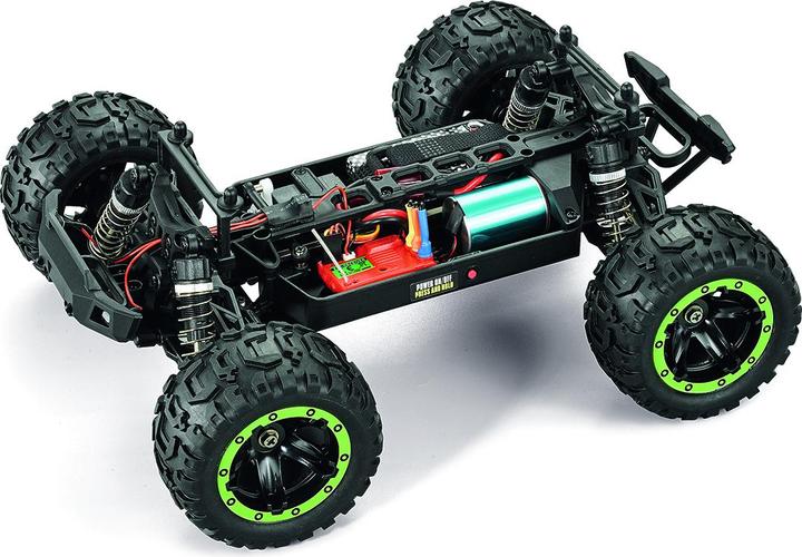 Actual product image Blackzon - Slyder MT Turbo 1/16 4WD 2S Brushless - Green (540208) (RTR Ready-to-Run)