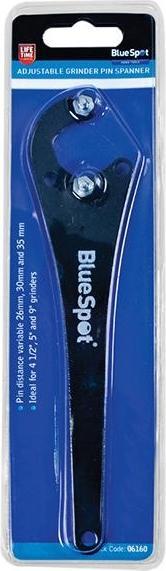 Image du produit BlueSpot Tools Clé à ergots réglable pour meuleuse (26 mm, 30 mm, 35 mm)
