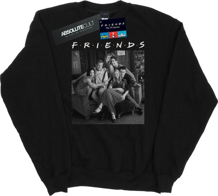 Friends Black And White Photo Sweatshirt (XL)