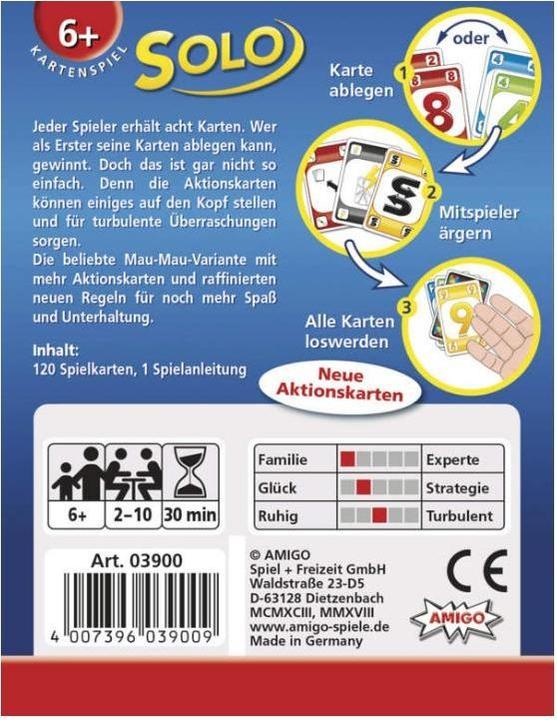 Produktbild Amigo Solo (Deutsch)