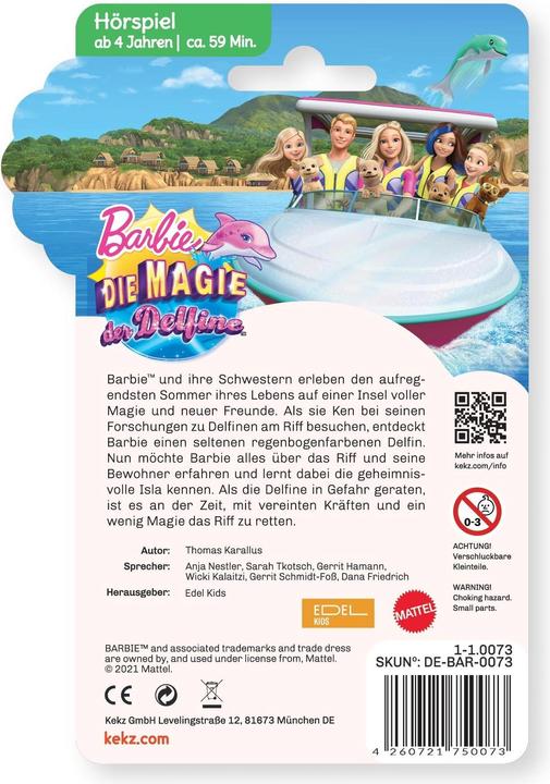 Immagine prodotto Kekz Barbie - Audio Chip (Tedesco)