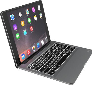 Actual product image Zagg slim book (CH, iPad Pro 12.9 2017 (2. Gen))