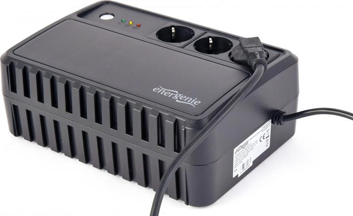 Productafbeelding Gembird ENERGENIE UPS 600VA Desktop (600 VA, 360 W, Lijninteractief UPS)