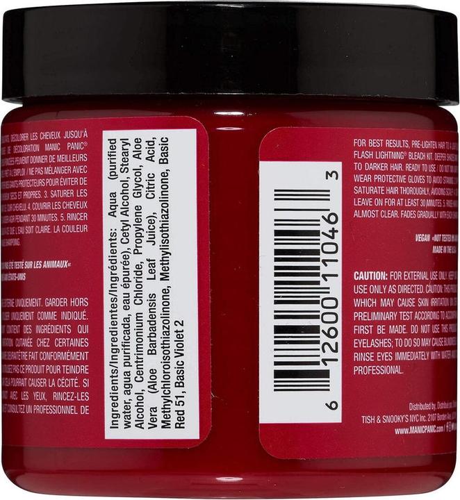 Image du produit Skybound Cleo Rose Classic Creme Vegan Cruelty Free Red Semi Permanent Hair Dye 118ml (Cléo Rose)