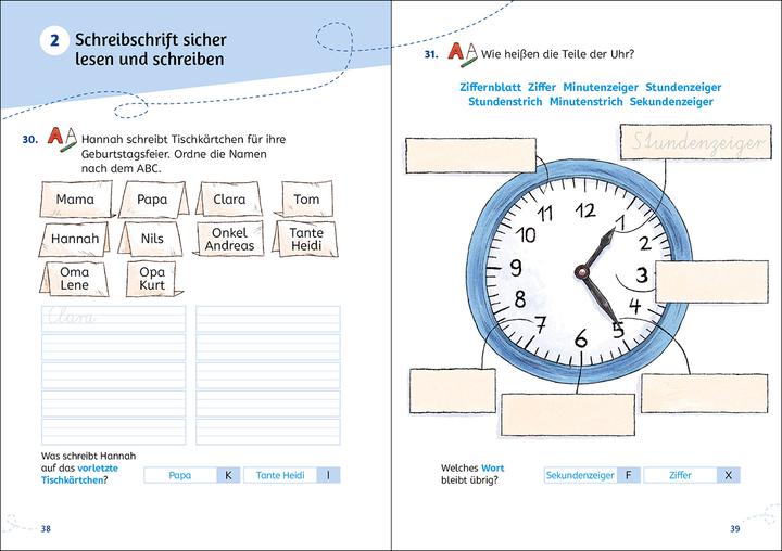 Produktbild Leselöwen Lernhilfen - Schreibschrift lernen - 2. Klasse (Deutsch, Loewe Erstes Selberlesen, Christiane Wittenburg, Loewe Erstlesebücher, Dominik Rupp, 2023)