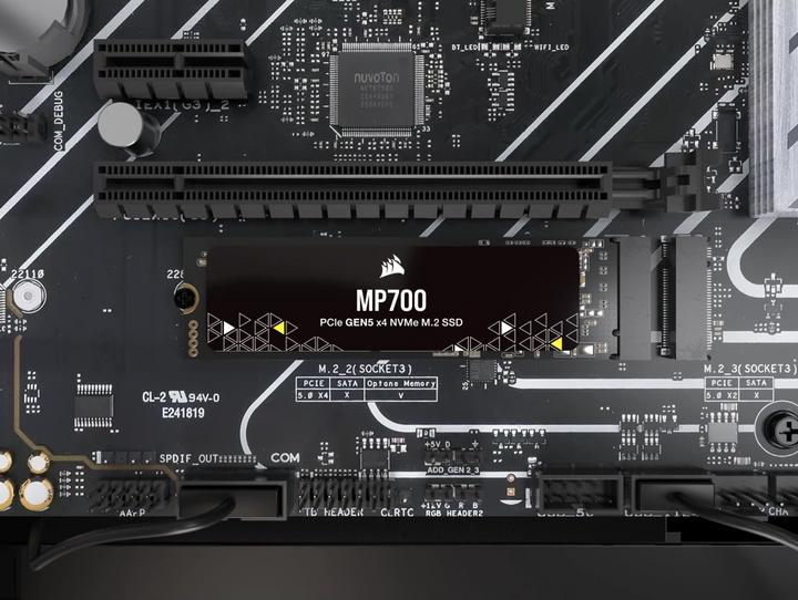 Produktbild Corsair MP700 (1000 GB, M.2 2280)