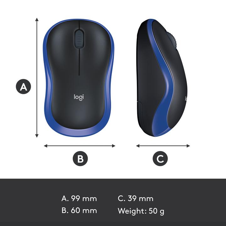 Image du produit Logitech M185 (Sans fil)