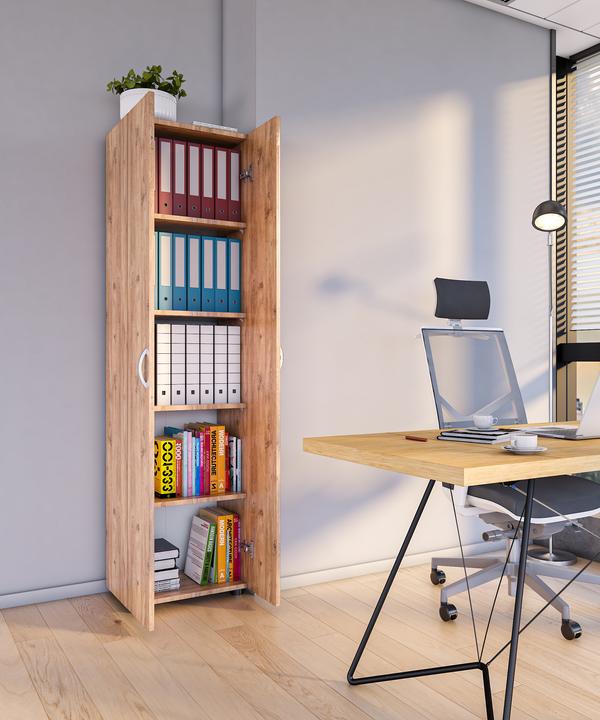 Image du produit VCM Armoire de classement (49 x 34 x 178 cm)