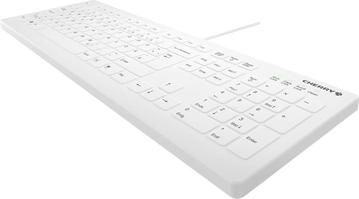 Actual product image CHERRY ACTIVE KEY MTA AK-C8112 Corded DE-Layout white (DE, Cable)