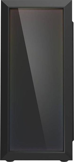 Actual product image Darkflash Tech DK180 Graffiti Computer Case (black) (ITX)