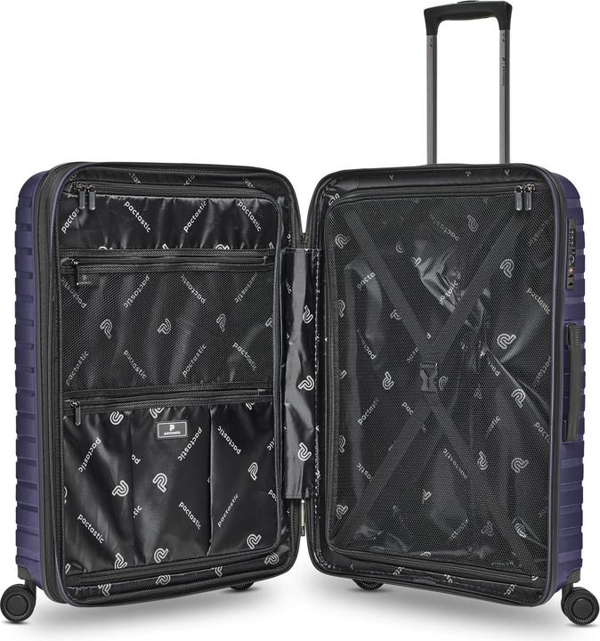 Produktbild Pactastic Collection 04 THE THREE SET + 4 Rollen Kofferset 3-teilig mit Dehnfalte (216 l, XL (ab 115l))
