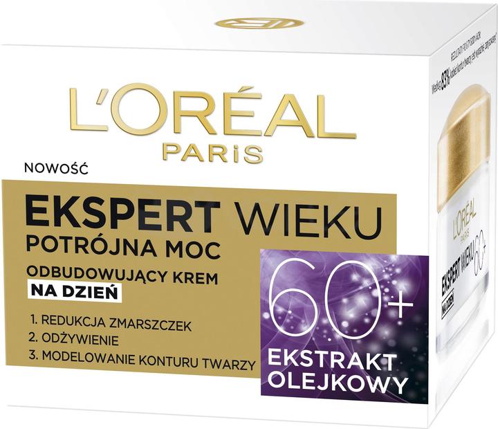 Produktbild L'Oréal Paris L'Oréal Age Specialist Expert Age 60+ anti-wrinkle rebuilding cream for the day 50ml (50 ml, Tagescreme)