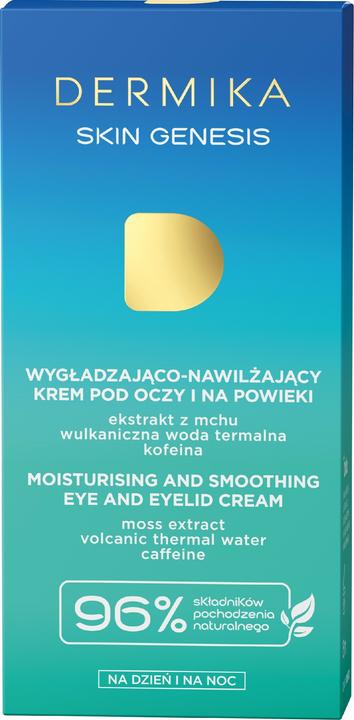 Actual product image Dermika Skin Genesis 30-40+ smoothing and moisturising eye and eyelid cream 15ml (Crème, 15 ml)
