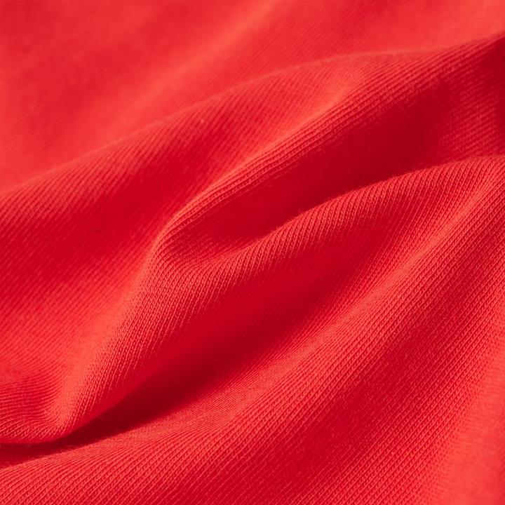 Immagine prodotto VidaXL Maglietta da bambino rosso 128,Materiale: 100 % cotone,Colore (128)
