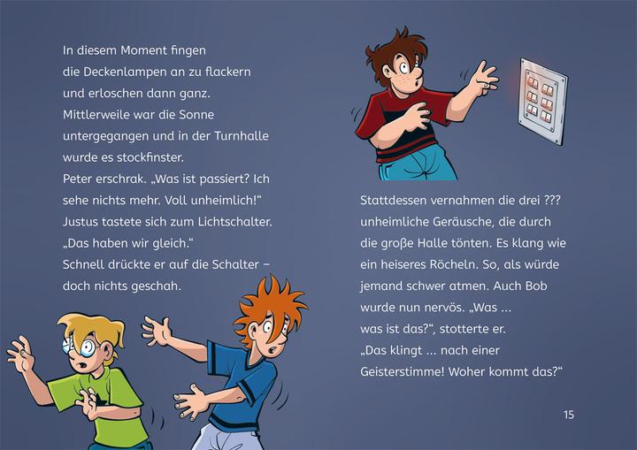 Produktbild Kosmos Die drei??? Kids, Bücherhelden 2. Klasse, Geister in der Schule (Deutsch, Ulf Blanck, Stefani Kampmann, Boris Pfeiffer, 2024)