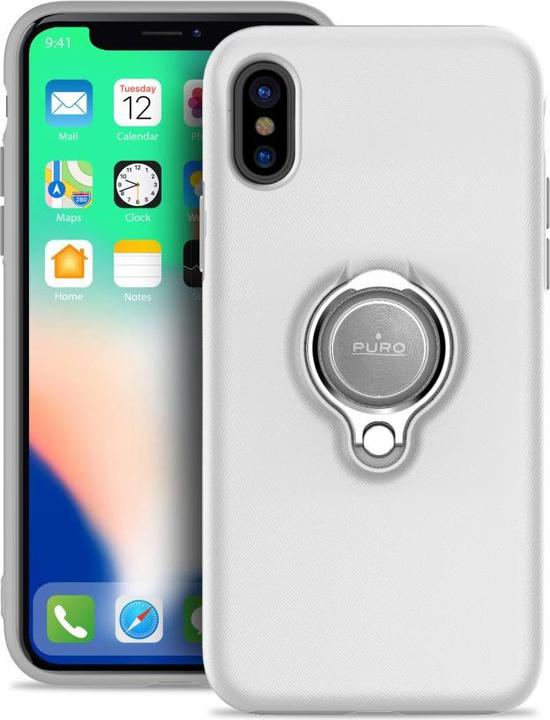 Image du produit Puro Couverture Anneau magnétique - Apple IPhone X - Xs (Apple iPhone X)