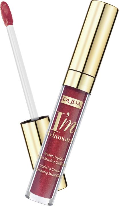Immagine prodotto Pupa Milano I'M Glamour Rossetto Liquido 012 Intense Red 2.7ml (012 Rosso intenso)