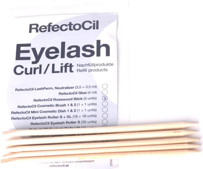 Actual product image Refectocil Eyelash Curl Refill Rosewood