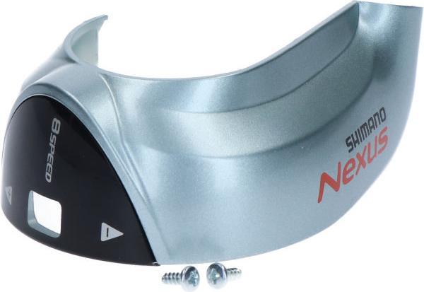 Actual product image Shimano COVER GEAR INDICATOR WITH SCREWS SL-C6000-8 SILVER