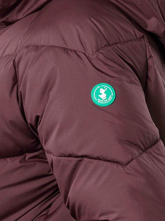 Immagine prodotto Save the Duck Janis Long Coat Burgundy Black (XL)