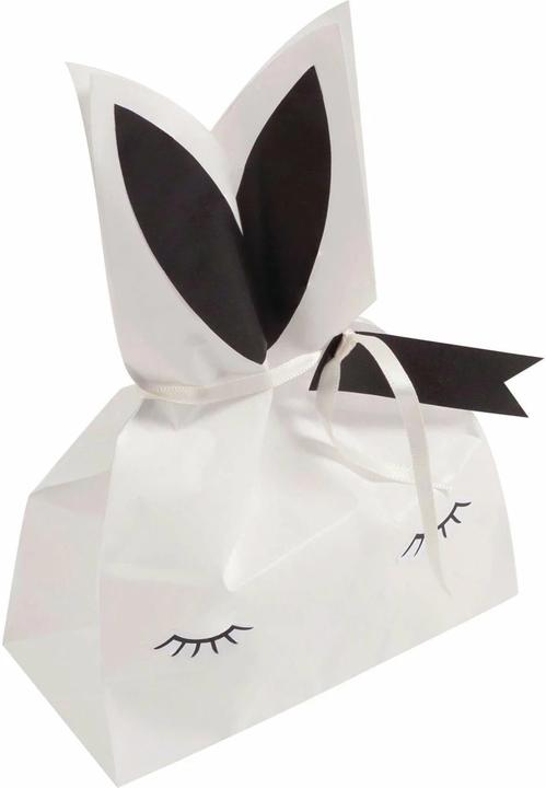 Immagine prodotto Folia Set di sacchetti di carta craft coniglietto marrone/rosa/bianco 9 pezzi. (Borsa da regalo, 9 x)