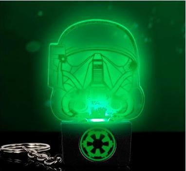 Paladone Products Star Wars Rogue One Death Trooper Schlüsselanhänger Lampe