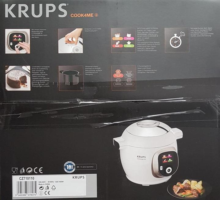 Actual product image Krups Cook4Me+ (EU plug)