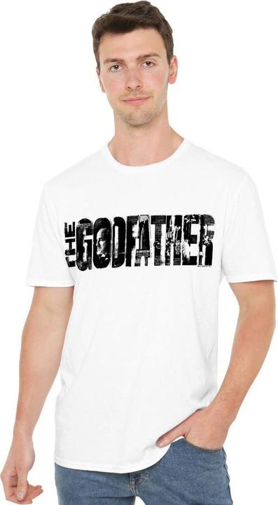 Actual product image The Godfather Mens Newspaper Logo T-Shirt (XXL)
