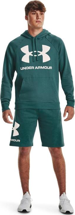 Immagine prodotto Under Armour Felpa Uomo Rival Fleece Big Logo HD Verde 1357093 722 (M) (M)
