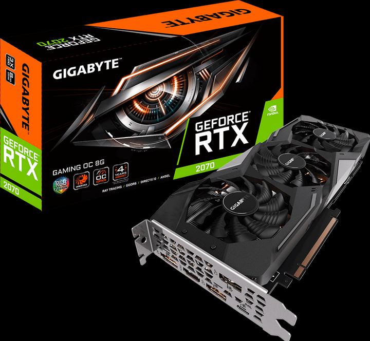 Produktbild Gigabyte GeForce RTX 2070 Gaming (8 GB)
