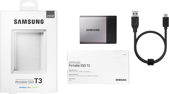 Immagine prodotto Samsung SSD portatile T3 (250 GB)